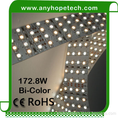 Hot sale efficiency 3528smd colorful 28.8W 24v led flexible strip light